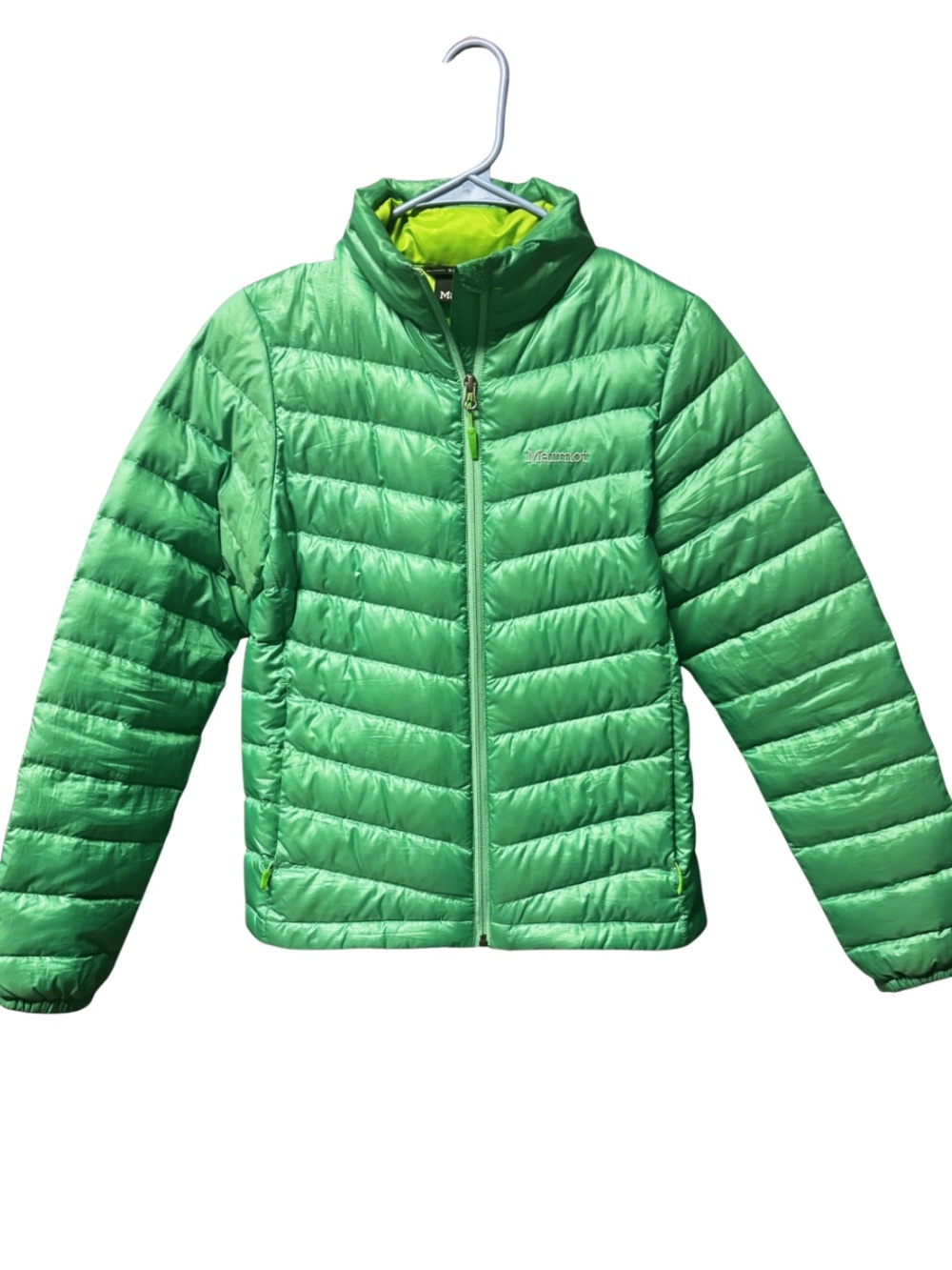 Marmot 800 Fill Down Green Puffer Jacket • Size Small • New Without Tags